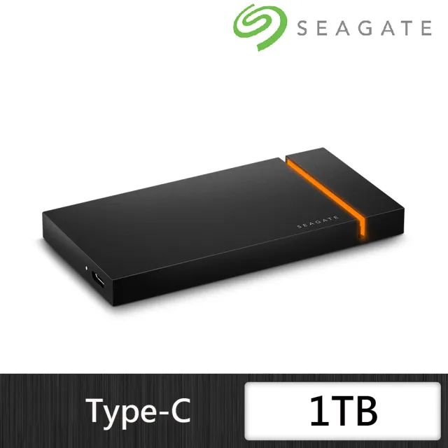 【SEAGATE 希捷】FireCuda Gaming SSD 1TB USB-C NVMe SSD可攜式外接固態硬碟