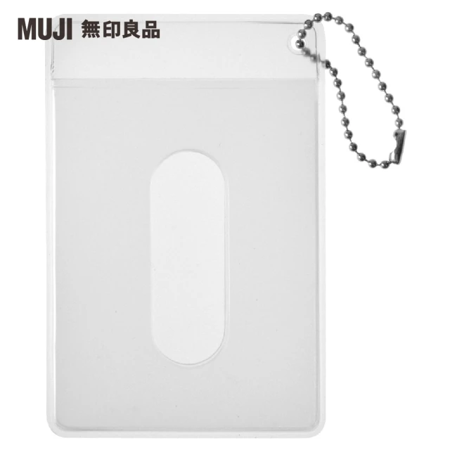 【MUJI 無印良品】PP軟式雙面票證夾2張用