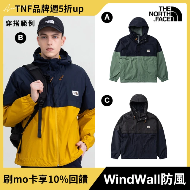 The North Face【The North Face】入秋輕薄推薦-男女款防潑水外套(多款可選)