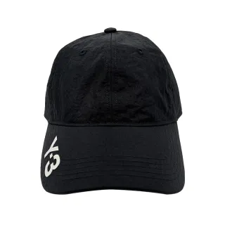 【Y-3 山本耀司】品牌logo尼龍布棒球帽(黑)