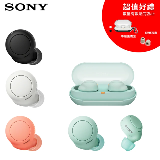 【SONY 索尼】WF-C500 真無線耳機(4色)