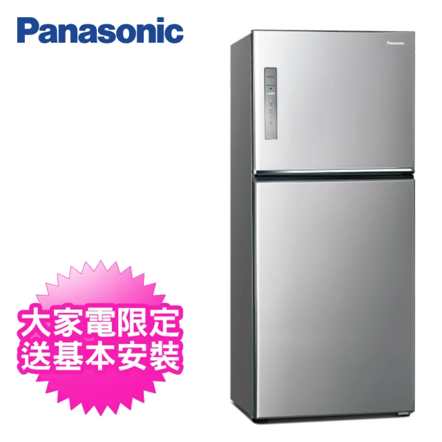 【Panasonic 國際牌】580公升一級能效雙門變頻電冰箱(NR-B582TV-S)