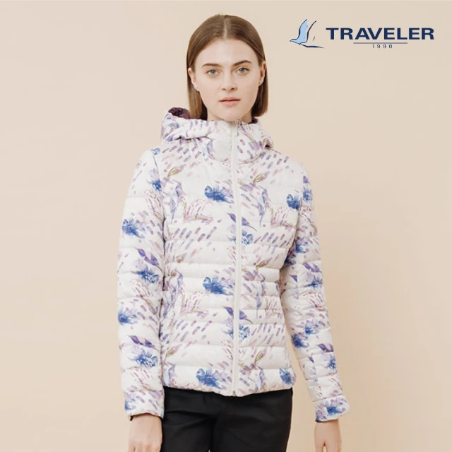 TRAVELER 旅行者【TRAVELER 旅行者】女款輕量撥水羽絨外套_202TR921(輕量防潑水羽絨外套)