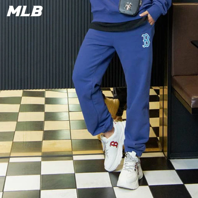 MLB【MLB】運動褲 休閒長褲 波士頓紅襪隊(3APTL0114-43NYL)
