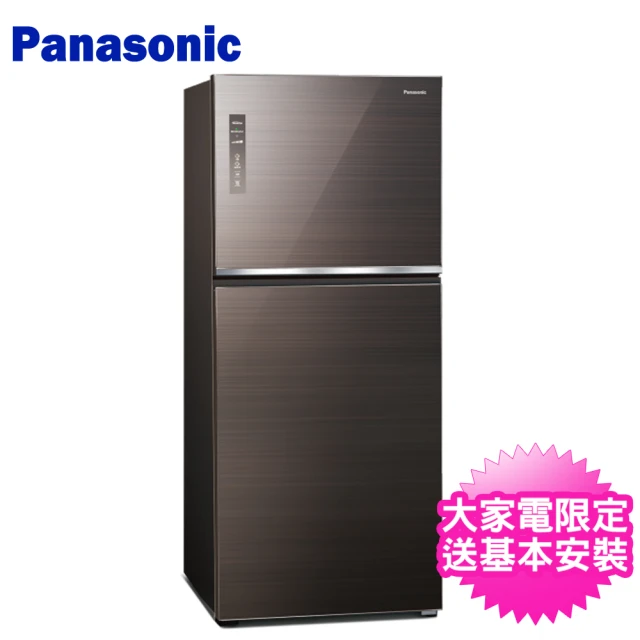 Panasonic 國際牌【Panasonic 國際牌】580L一級能效智慧節能雙門變頻冰箱(NR-B582TG-T)