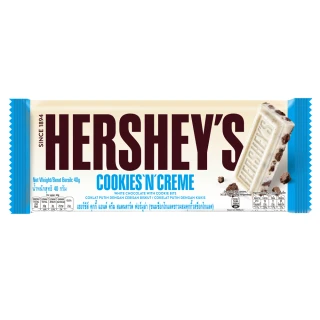 【Hersheys 好時】巧酥白巧克力片裝40g(巧克力)