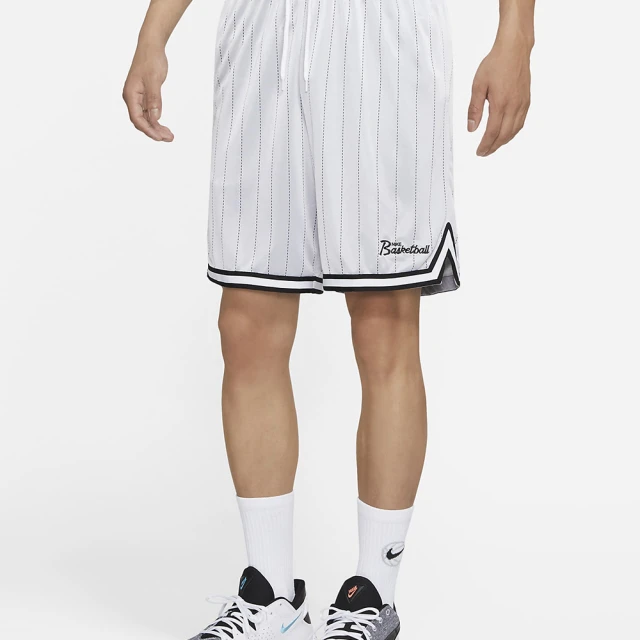 NIKE 耐吉【NIKE 耐吉】籃球短褲 運動短褲 AS M NK DF DNA SHORT SSNL 男款 白(DA5710100)