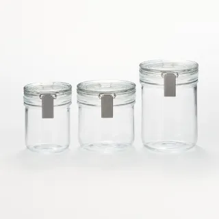 【MUJI 無印良品】碳酸玻璃密封罐/250ml