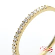 【DOLLY】求婚戒 0.15克拉 14K黃K金鑽石戒指(005)