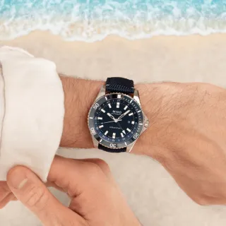 【MIDO 美度】官方授權經銷商 M3 OCEAN STAR GMT 海洋之星 陶瓷錶圈 潛水機械腕錶(M0266291705100)
