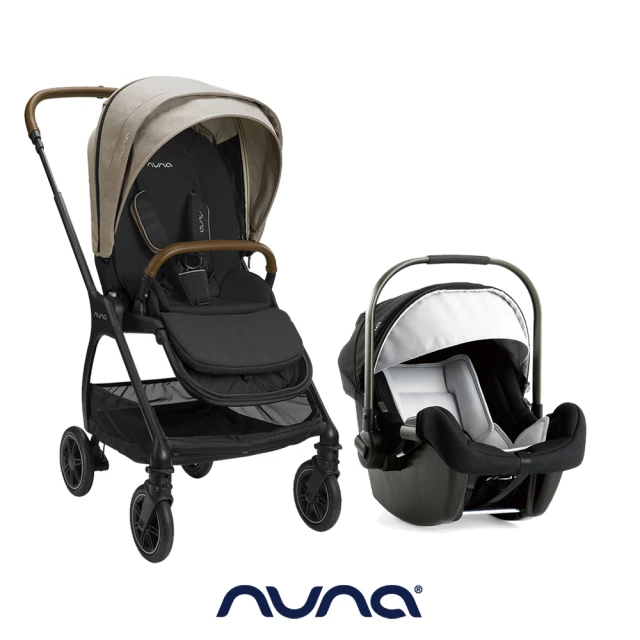 【nuna】Triv嬰兒手推車+PIPA提籃汽座(2021新版)