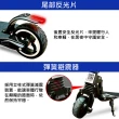 【CARSCAM】F8雙避震碳纖維8.8Ah折疊電動滑板車