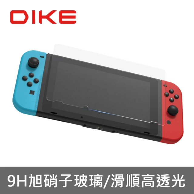 DIKE【DIKE】Switch 副廠 滿版鋼化玻璃保護貼(DTS170WT)