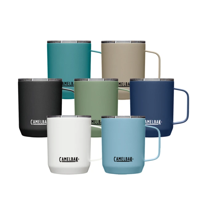 【CAMELBAK】350ml Camp Mug 不鏽鋼露營保溫/保冰馬克杯 - 荒野家園(不鏽鋼/馬克杯/限定款)