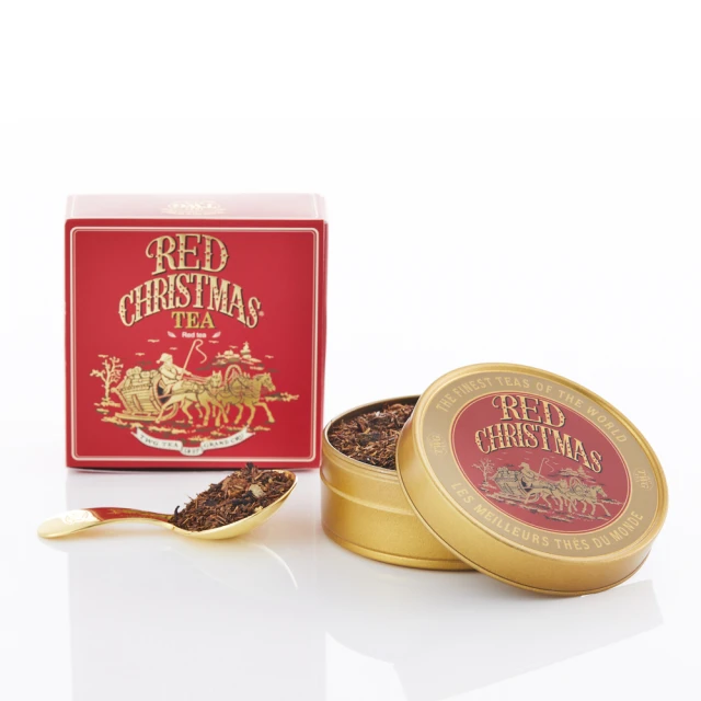 【TWG Tea】聖誕紅茶 Red Christmas Tea- 魚子醬錫罐茗茶系列(50g/南非國寶茶)