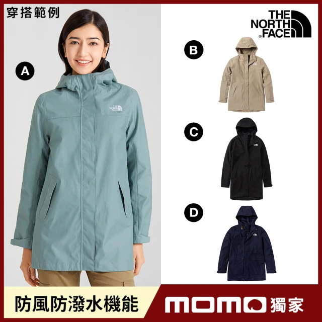 The North Face【The North Face】抗溫差推薦-男女款防水透氣衝鋒衣(多款可選)