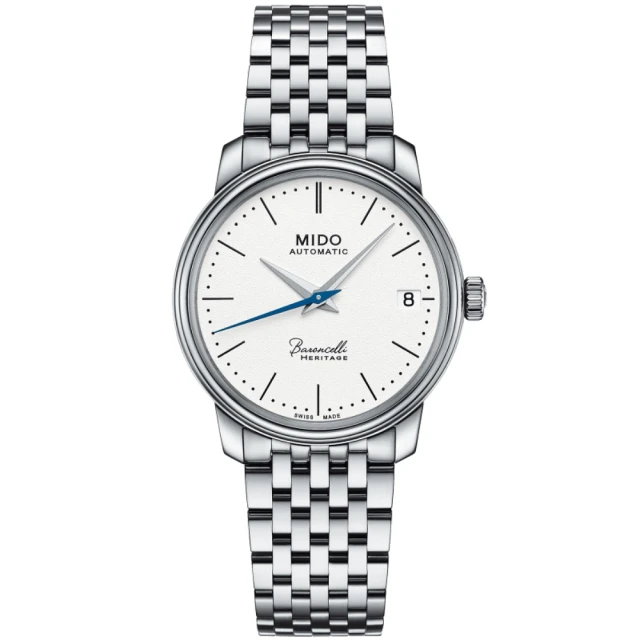 【MIDO 美度】BARONCELLI HERITAGE 永恆系列 復刻超薄機械腕錶 / 33mm(M0272071101000)