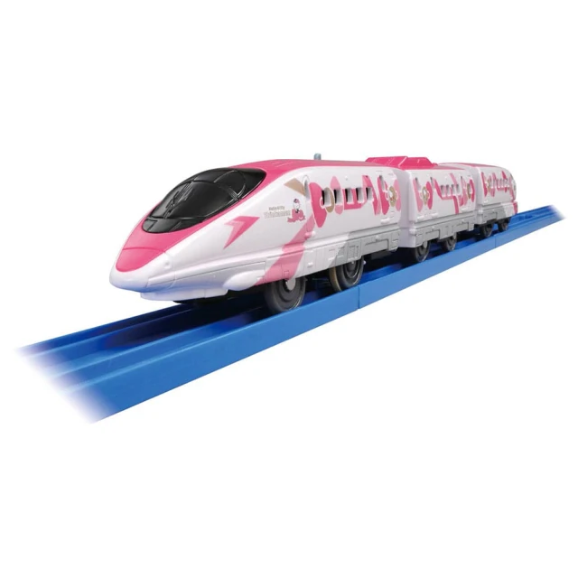 【PLARAIL 鐵道王國】S-18 Hello Kitty 新幹線(PLARAIL鐵道王國)