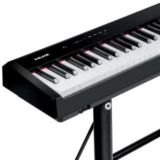 【NUX】NPK-10 88鍵數位電鋼琴 沉穩黑色款(原廠公司貨 商品保固有保障)