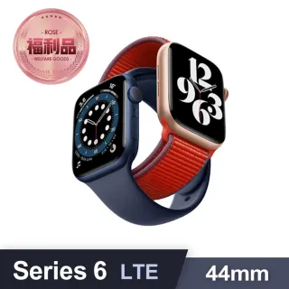【Apple 蘋果】拆封新品 Watch Series 6 GPS+Cellular 鋁金屬 44mm(錶帶隨機出貨)