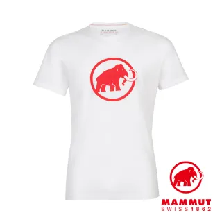 【Mammut 長毛象】Mammut Logo T-Shirt Men 機能LOGO短袖上衣 男款 純白PRT1 #1017-07294