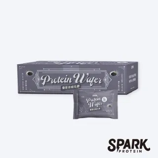 【Spark Protein】Spark Wafer優蛋白威化餅10入盒裝X4盒(濃芝麻X2盒、厚花生X2盒)