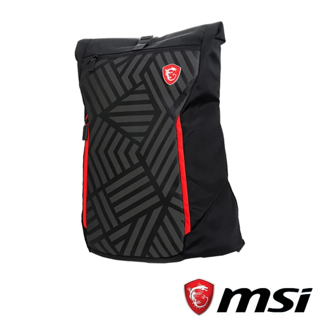 【MSI 微星】Mystic Knight Backpack 電競後背包-神秘騎士L(G34-N1XXX14-808)