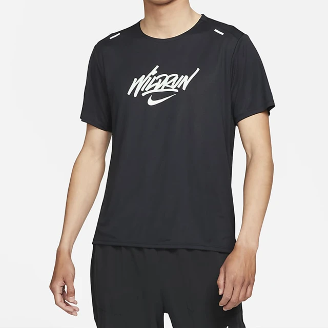 【NIKE 耐吉】短袖上衣 AS M NK RISE 365 SS WR GX 男款 黑(DA1169010)