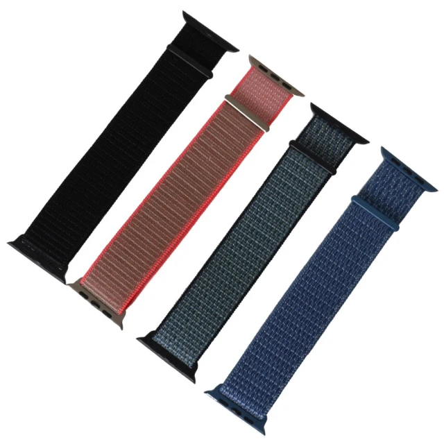 【原廠代用】Apple Watch尼龍編織回環式錶帶(多色可選)