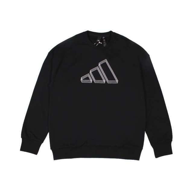 adidas 愛迪達【adidas 愛迪達】圓領T恤 長袖 ST LOGO SWEAT 男-H39359