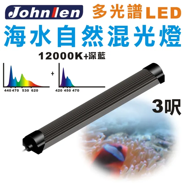 中藍行 多光譜led水族燈海水自然混光燈cs081 5 水族跨燈燈燈具照明led 多光譜 Momo購物網