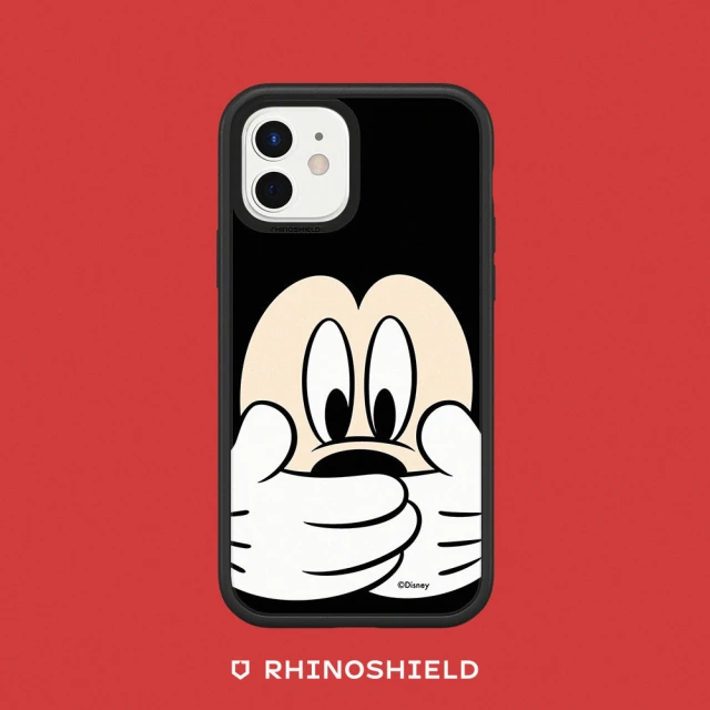 【RhinoShield 犀牛盾】iPhone X/Xs/XR/Xs Max系列 Mod NX邊框背蓋手機殼/米奇系列-米奇摀嘴(迪士尼)