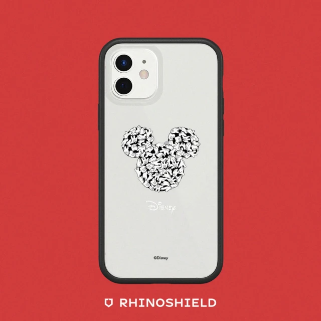 【RhinoShield 犀牛盾】iPhone X/Xs/XR/Xs Max系列 Mod NX邊框背蓋手機殼/米奇系列-米奇與白手套(迪士尼)