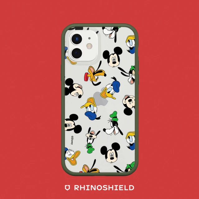 【RhinoShield 犀牛盾】iPhone 13 mini/13 Pro/Max Mod NX邊框背蓋手機殼/米奇系列-米奇與他的朋友(迪士尼)