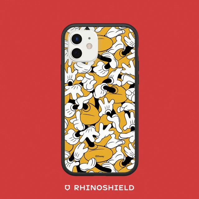 【RhinoShield 犀牛盾】iPhone X/Xs/XR/Xs Max系列 Mod NX邊框背蓋手機殼/米奇系列-米奇手腳(迪士尼)