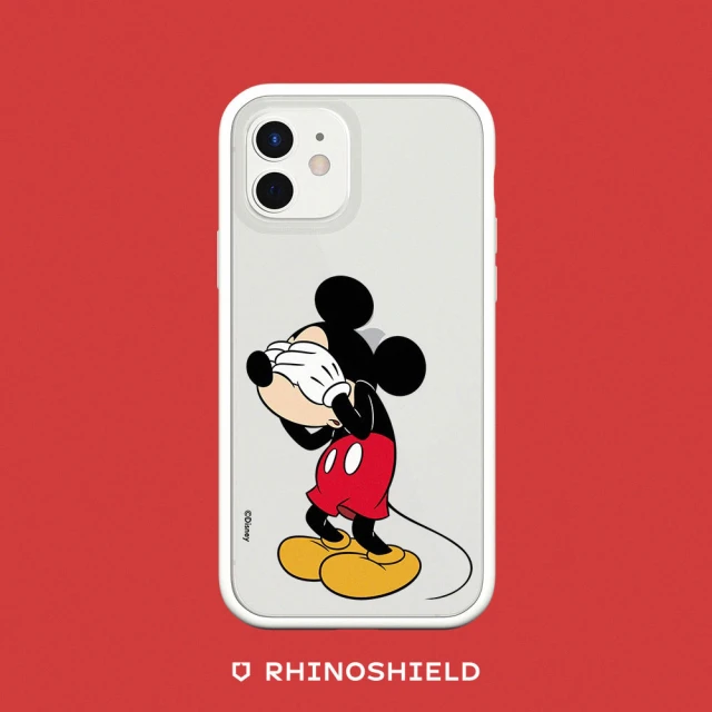 【RhinoShield 犀牛盾】iPhone X/Xs/XR/Xs Max系列 Mod NX邊框背蓋手機殼/米奇系列-遮眼米奇(迪士尼)