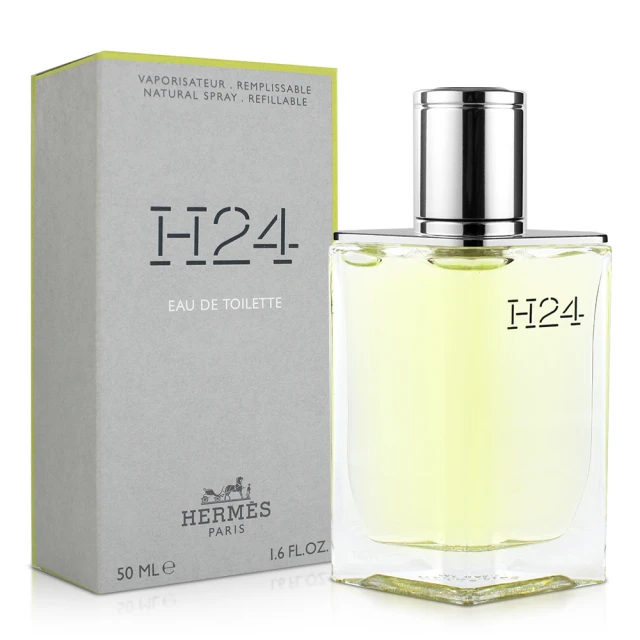 【Hermes 愛馬仕】H24男性淡香水50ml(平輸)