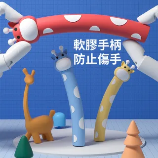 【OMG】萌寵卡通兒童跳繩 初學小孩專用 防滑手柄(可調節跳繩)