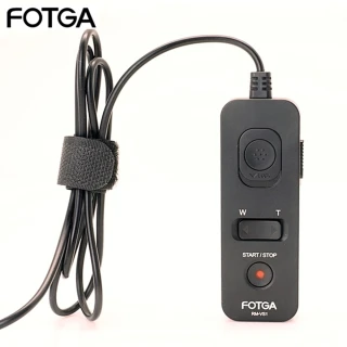 【Fotga】副廠Sony快門線遙控器RM-VS1(相容索尼原廠RM-VPR1快門線 錄影開關 電源開關 變焦適a1 a7 a9 R S)