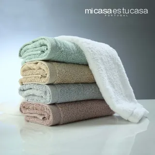 【mi casa es tu casa 米卡薩】葡萄牙有機棉毛巾-40x75cm