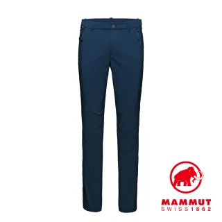 【Mammut 長毛象】Hiking Pants Men 經典健行長褲 海洋藍 男款 #1022-00420