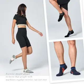 【MarCella 瑪榭】MIT-足弓加強透氣萊卡氣墊運動襪(襪/短襪/機能襪)
