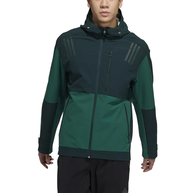 【adidas 愛迪達】棉質運動外套 連帽 TH WV MULTI JKT 男 - H39269