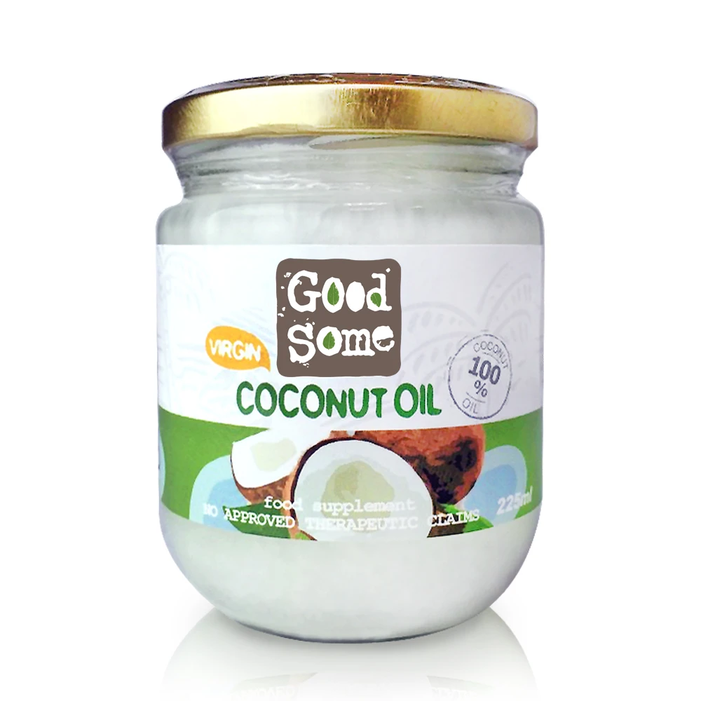 【GoodSome 好東西】斯里蘭卡原裝進口第一道冷壓椰子油(225ml)