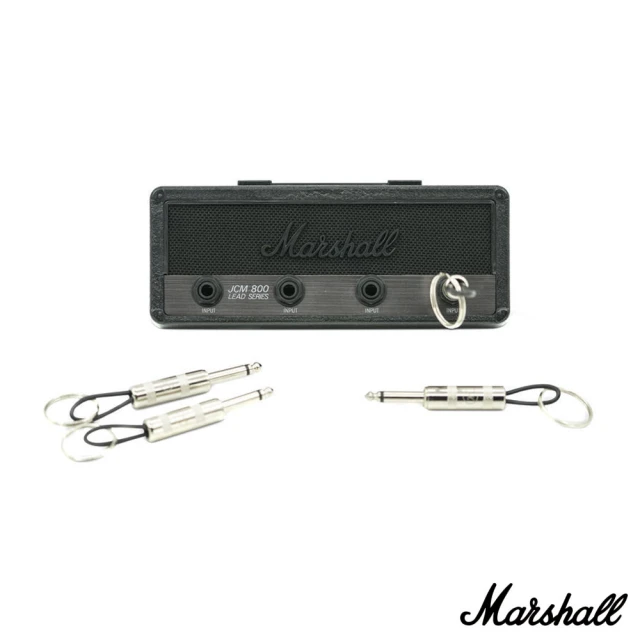 【Marshall】Pluginz X 聯名復刻經典音箱鑰匙座JCM800(瀝青黑Stealth)