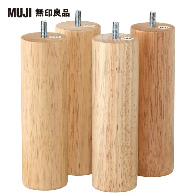 【MUJI 無印良品】橡木組合床台/平板式/雙人加大(木製腳/20cm/大型家具配送)