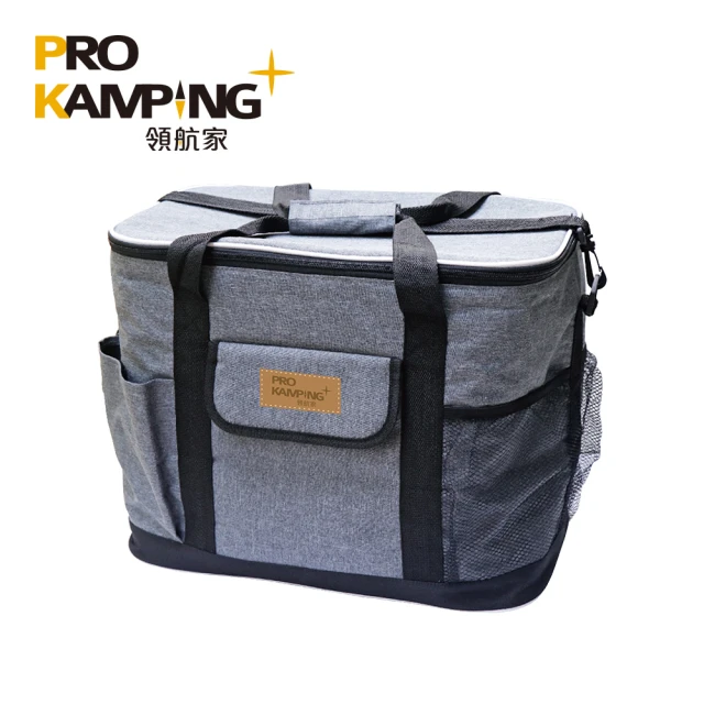 【Pro Kamping 領航家】肩背/手提兩用30L保冷袋PC-18092A(保溫袋 戶外 露營 釣魚 保冰袋)