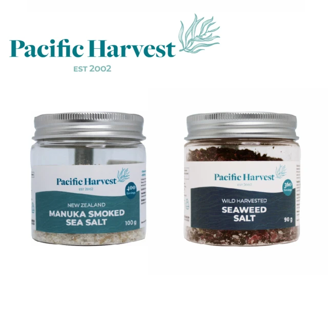 【壽滿趣】Pacific Harvest 紐西蘭天然海鹽(2種風味任選1)