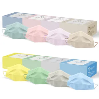 【JIUJIU 親親】輕親系列x4盒 MD雙鋼印(成人醫用口罩30入/盒)