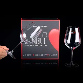 【Riedel】Heart to Heart系列- Cabernet Sauvignon紅酒杯-2入(送禮首選)